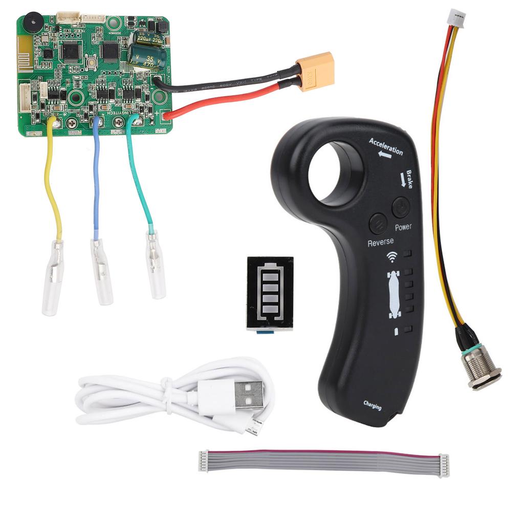 Электрический четырехколесный скутер, 24 В, панель управления, электронный регулятор, один привод