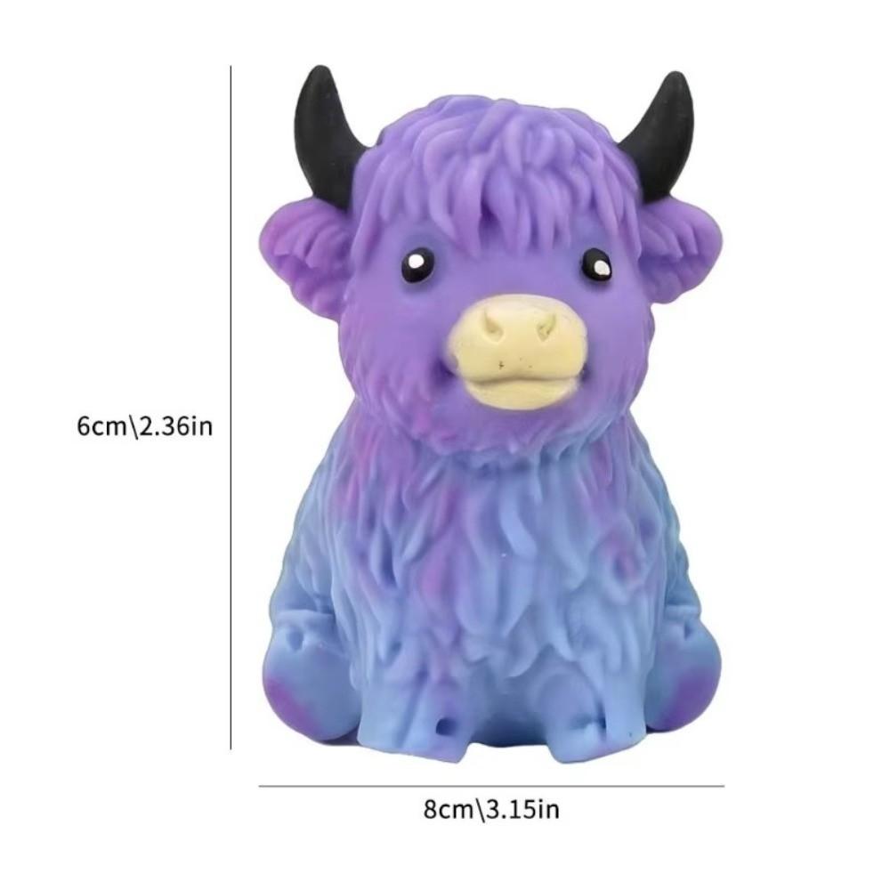 Slow Rising Cow Squishy Toys Slow Rebound Cow Fidget Toy Cow Sensory Toy Party Favor