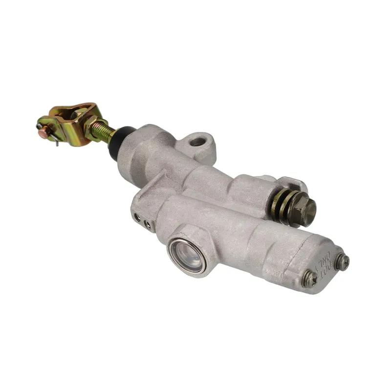 Motorcycle Rear Foot Brake Pump Hydraulic Master Cylinder Folding Rear Master Cylinder for Motorbike ATV Dirt Bike YAMAHA Parts