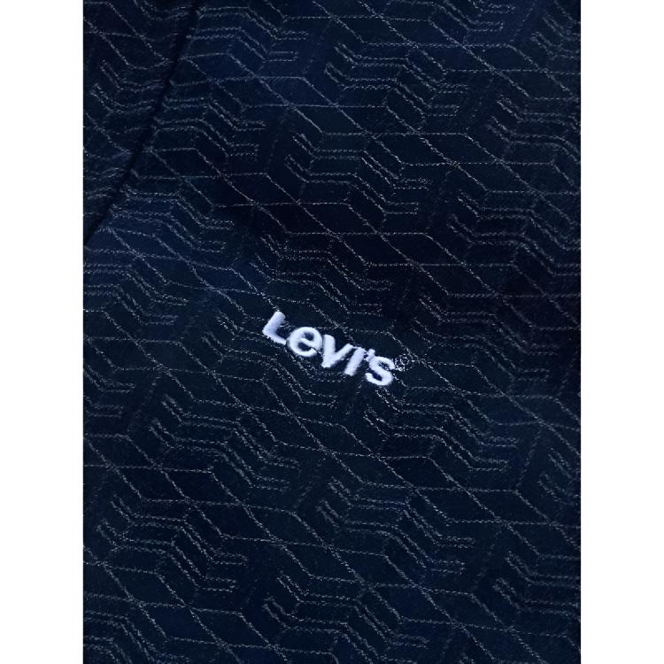 Levis Свободная Повседневная Модная Джинсовая Куртка на Молнии с Длинным Рукавом Мужские куртки 005MV-0001