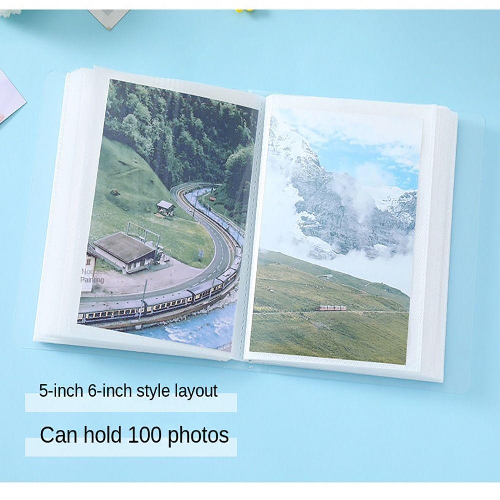 DIY Picture Card Holder Transparent Collect Book New Photo Album  Idol Star
