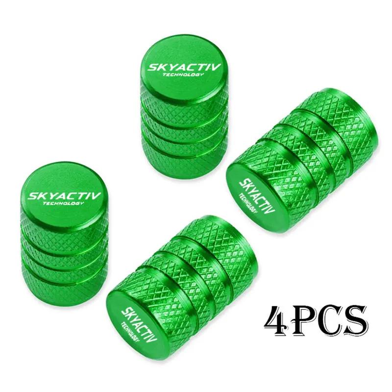 Колпачки ниппелей колесных шин Пыле- и водонепроницаемые Крышки штоков шин Для Mazda Skyactiv 3 bk 6 gg gh gj cx3 cx5 cx30 cx7 cx8 cx9 mx5