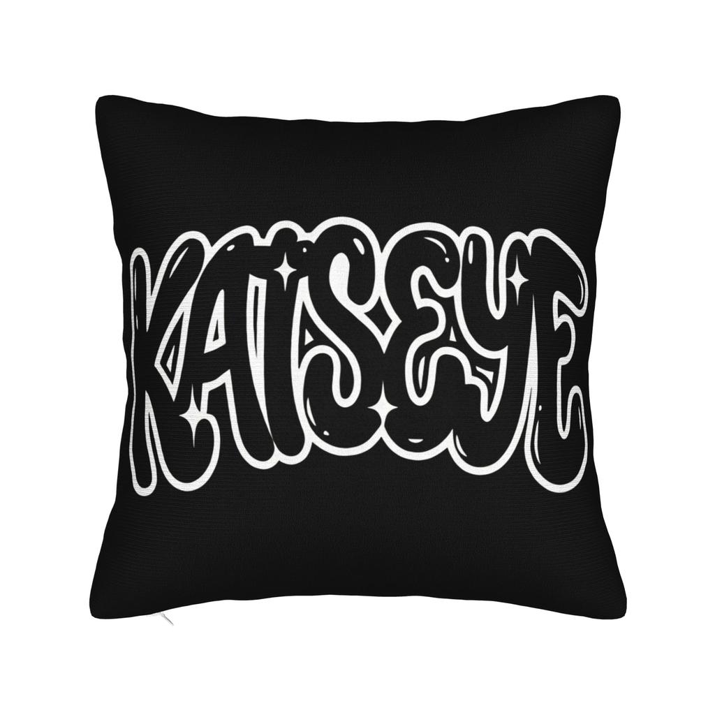 Katseye Merch Sad Square Pillow Case Polyester Cushions For Sofa Pop Music 45*45Cm Cushion Covers