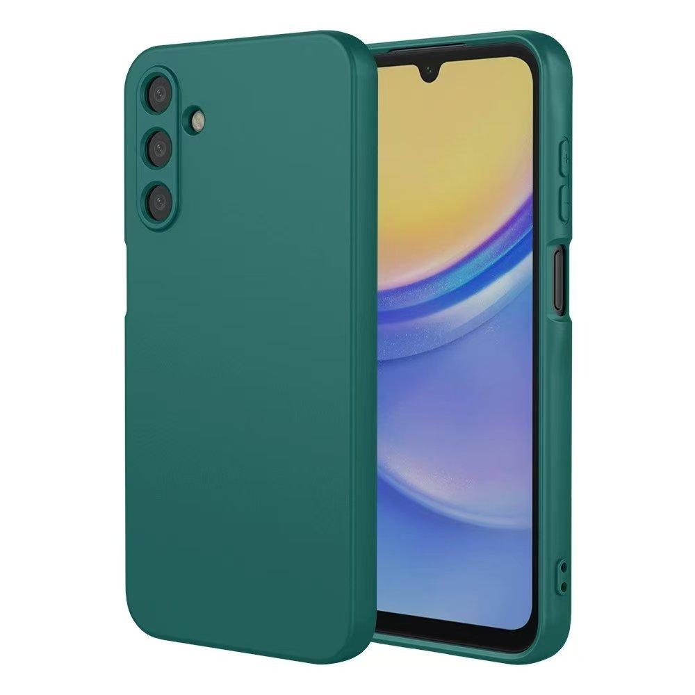 Квадратный чехол из жидкого силикона для Samsung Galaxy A16 A26 A36 A56 A06 A07 A17 Ультратонкий чехол с защитой камеры