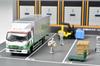 TOMYTEC The Truck Collection Torakore Logistics Site Truck Set D Senko Diorama Supplies 331315