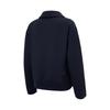 Adidas Women's Casual Pullover Lapel Sweatshirt