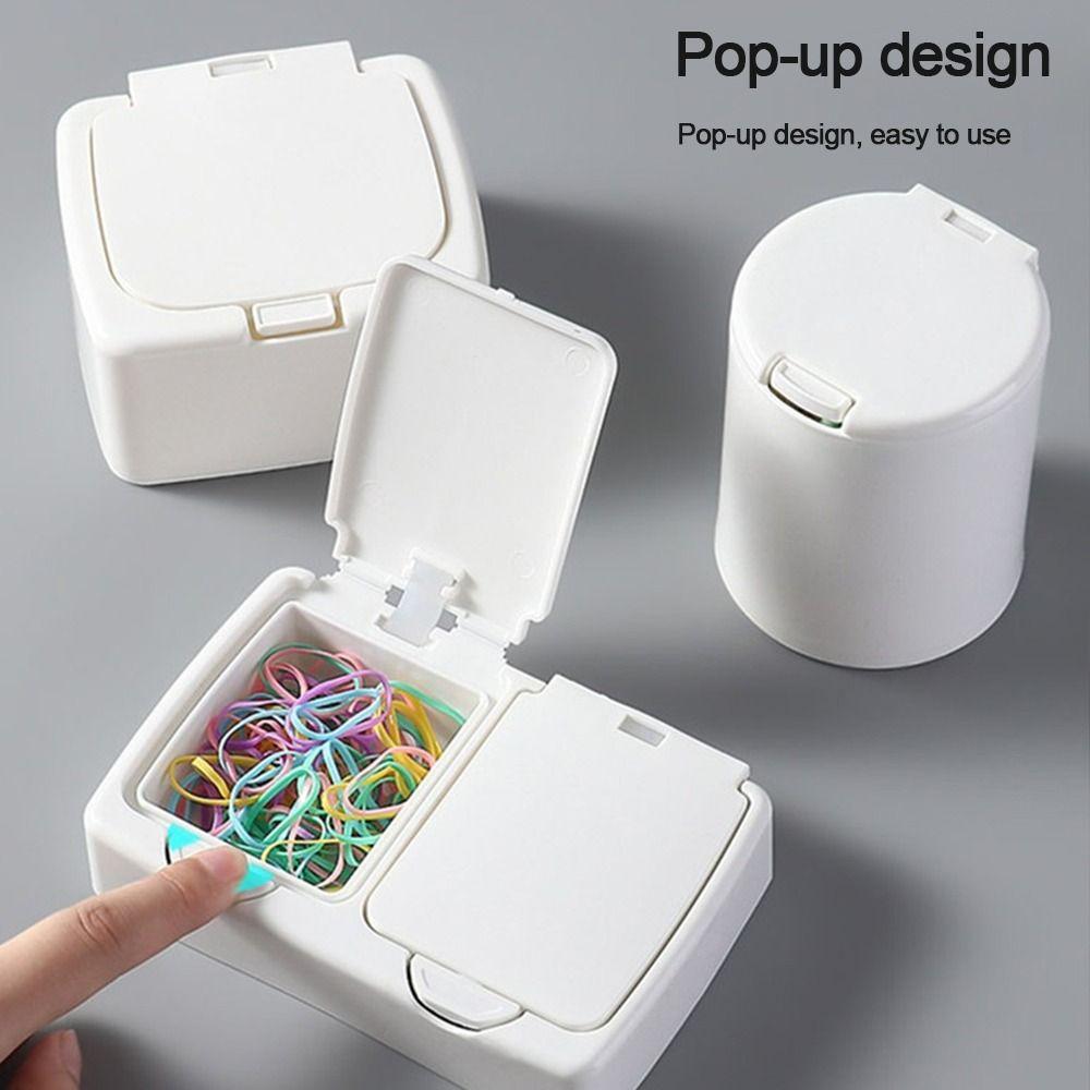 Пластиковый контейнер для хранения типа "Pop-up окно", контейнер для бисера, полезная коробка для ватных палочек, класс аксессуаров для волос