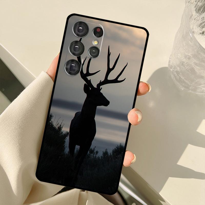 Deer Hunting Camo For Samsung Galaxy S23 S21 S22 Ultra Note 20 S8 S9 S10 Plus Note 10 Plus S20 FE Phone Cover