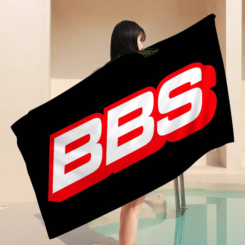 Высокопроизводительная ступица колеса B-B-S Пляжное полотенце с принтом из микрофибры Альпинизм Йога Пляж Плавание Впитывающее Мягкое полотенце