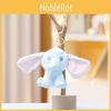 Cute Stuffed Elephant Animal Keychain Accessory Suitable Kid Gift Doll Plush