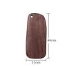 1pc Irregular Shape Cutting Board Solid Black Walnut Wood Board Food Steak Board Charcuterie Board