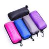 New Compressive Honeycomb Zipper Spectacle Case Sunglasses Case Black Sunglasses Zipper Bag Sun Case Variety Multicolor