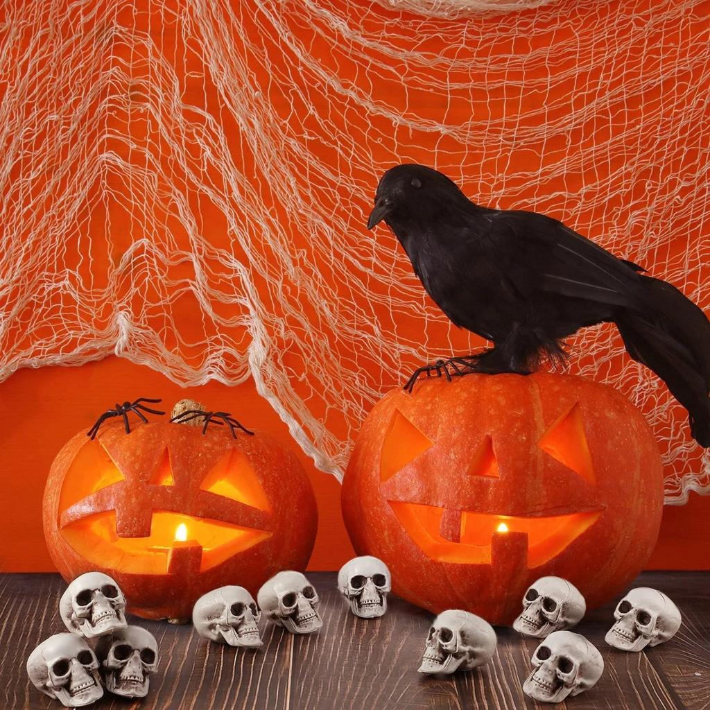 10 штук Украшения для создания атмосферы ужаса Праздничный реквизит для оформления сцены ужаса