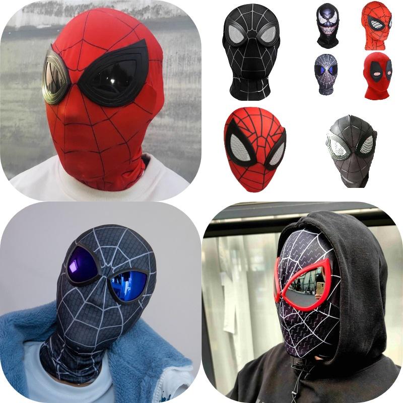 Костюм Человека-паука на Хэллоуин для детей и взрослых. Забавная маска Человека-паука, головной убор