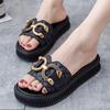 Новые модные женские тапочки, летние женские тапочки, домашние шлепанцы для улицы, пляжная обувь, домашние нескользящие белые черные тапочки