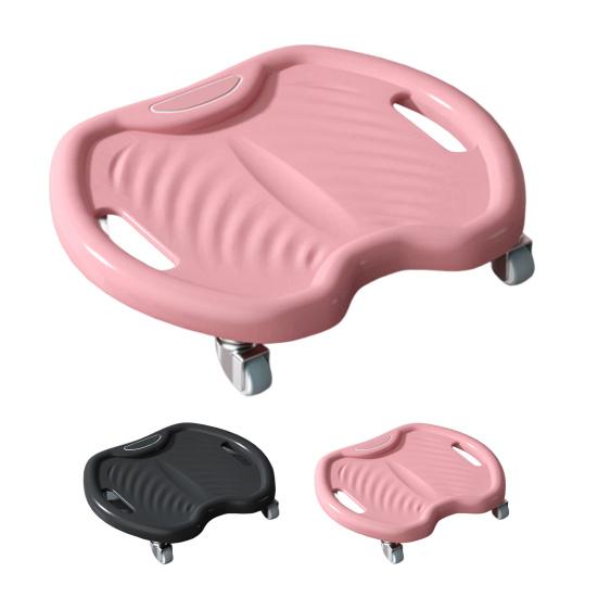 Практичный вращающийся диск из полипропиленового сплава Abs Glide Disc с 4 колесами, бесшумный тренировочный скользящий роликовый лоток для спортзала