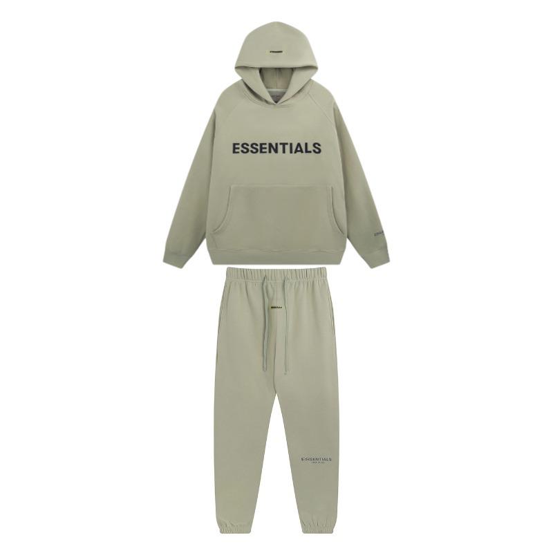 ESSENTIALS Унисекс Свободная Светоотражающая Толстовка с 3D-буквами