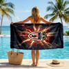 Sunderland Football Beach Towel Soft Microfiber Summer Towel Quick Dry Absorbent Towel for Beach Swimming Pool Travel