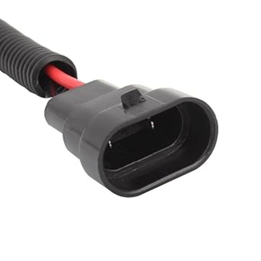 9006 9005 to H11 H8 Retrofit Wiring Harness for Light Bulb Lamp Connector Soc