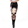 Halloween Day New Women's Print Leggings Show Costume