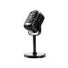 Simulation Props Vintage Mic Classic Vocal Style Microphone Staged Photography Accessory