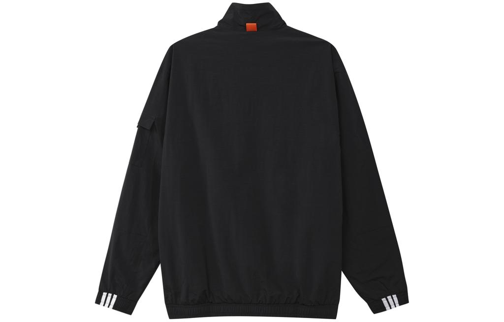 adidas Мужские куртки Neo Черный Воротник-стойка Умеренная Рабочая одежда HE7940