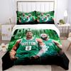 Boston Celtics Team Spirit Print 3Pcs Bedding Setduvet Cover With 2 Bedropillowcase Home Birthday Gift