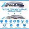 Travel Compression Bags, Roll Up Travel Space Saver Bags for Luggage, Cruise Ship Essentials Cothes, Folding Compressed Bag