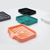 Bathroom Silicone Flexible Soap Dishes Storage Holder Soapbox Plate Tray Drain Bath Tools