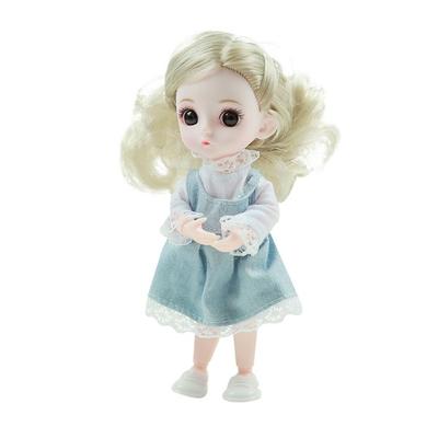 Шарнирная кукла Sariel Celebrities Mini Babydoll 04 Lily, 16 см, разноцветная