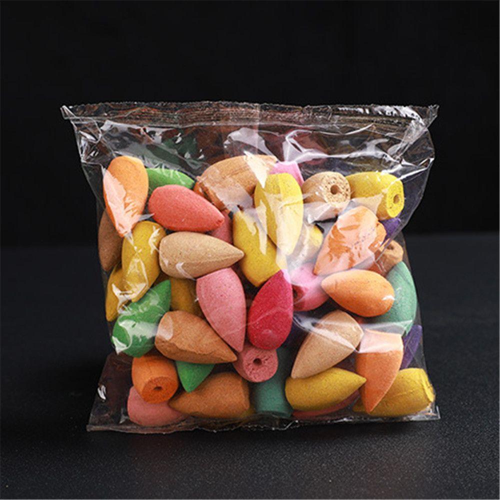 Fragrant Smell Tea Smoke Mixed Flavor Aromatherapy Reflux Tower Incense Backflow Incense Cones