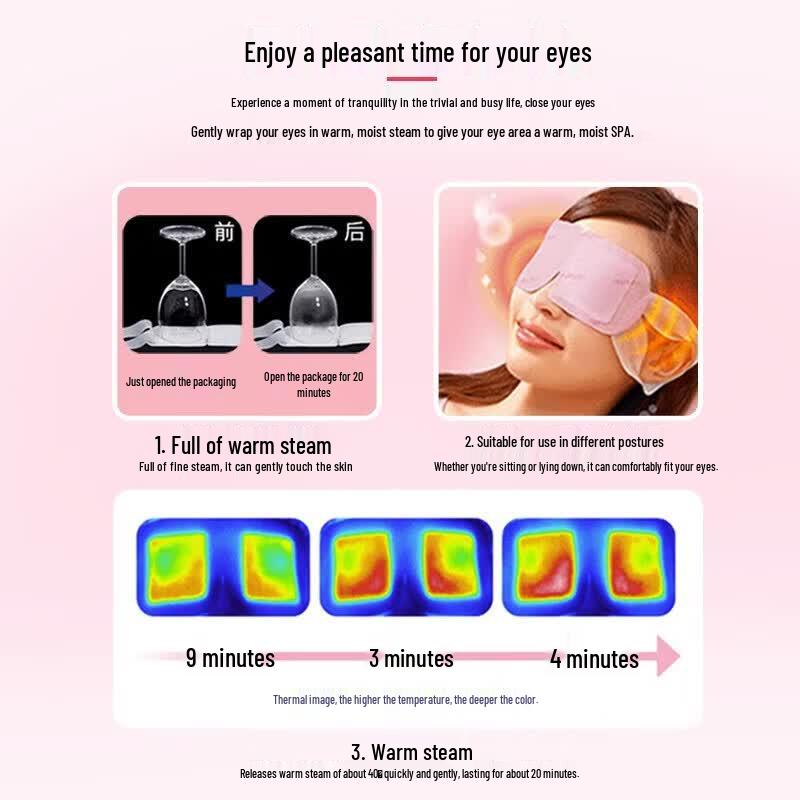 Kao MegRhythm Steam Eye Mask (Unscented, 12 Count)