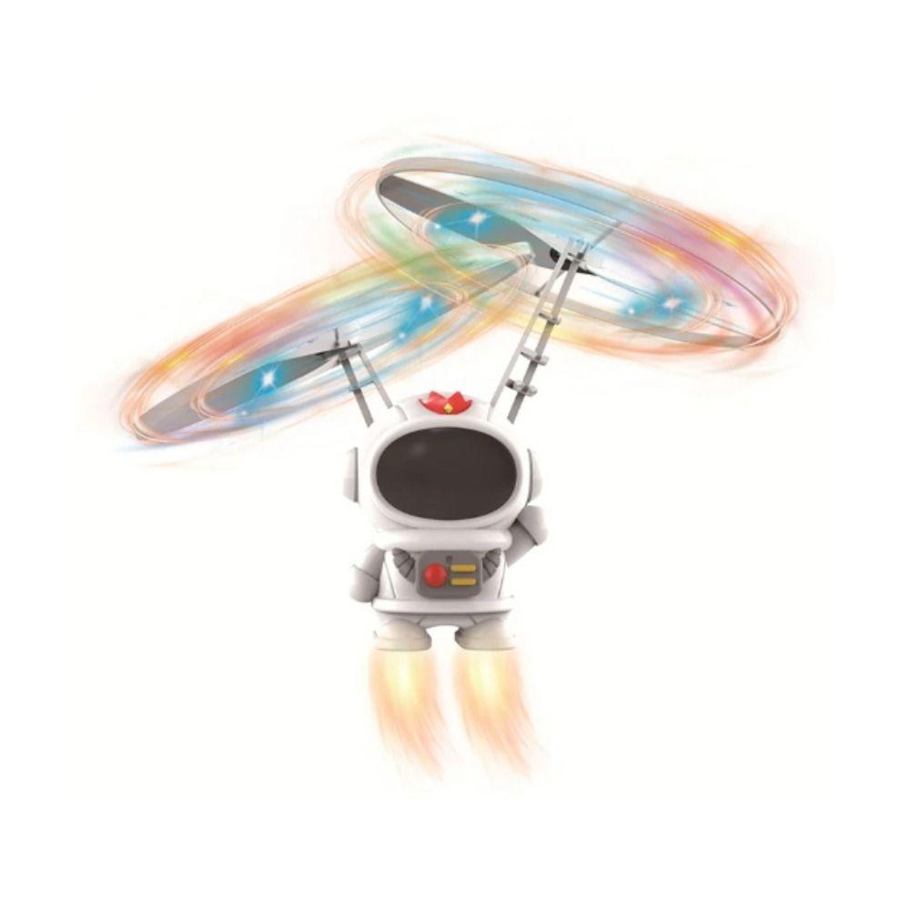 Dual Wings Flying Robot Toy USB Charging Spinning Gyro High-Tech Hand Control Helicopter  Tech Toys
