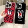 B-Бешикташ B-BJK Турция Покрытие Чехол для Телефона Для Iphone 16 17 Pro Max Air 16E 14 15 Plus 12 13 Mini Противоударный Подушка Безопасности Чехол