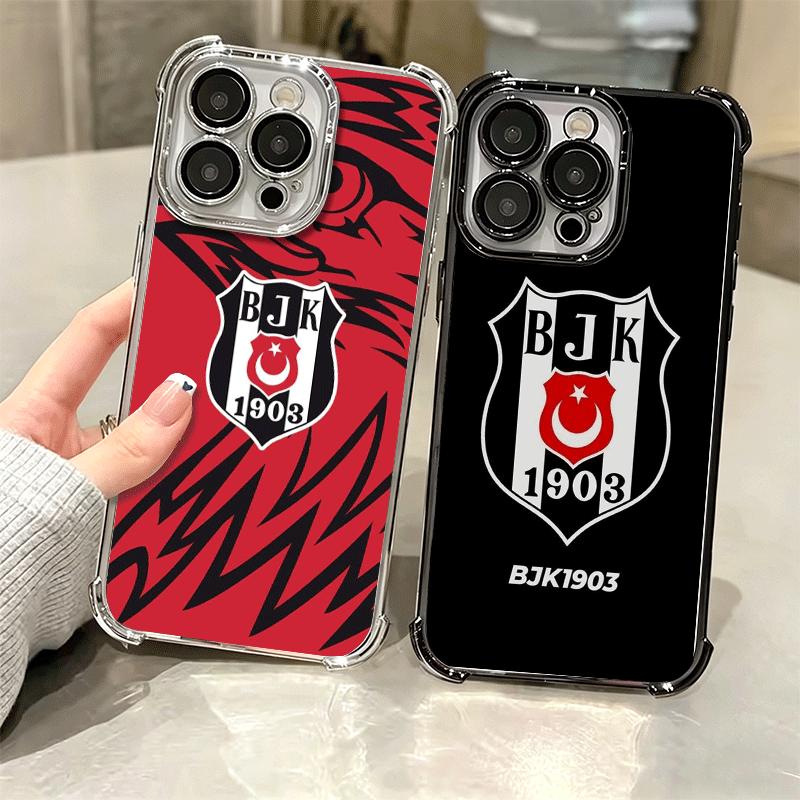B-Бешикташ B-BJK Турция Покрытие Чехол для Телефона Для Iphone 16 17 Pro Max Air 16E 14 15 Plus 12 13 Mini Противоударный Подушка Безопасности Чехол