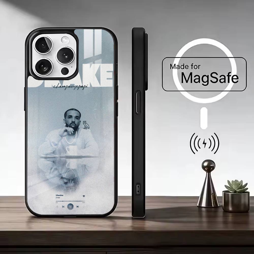 R-Rapper D-Drake Phone Case For iPhone17,16,15,14,13,12,11 Plus,Pro Magnetic with Magsafe Wireless Charging