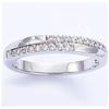 Silver Ring 'Goddess' White Silver (rhodium) - 4 Mm