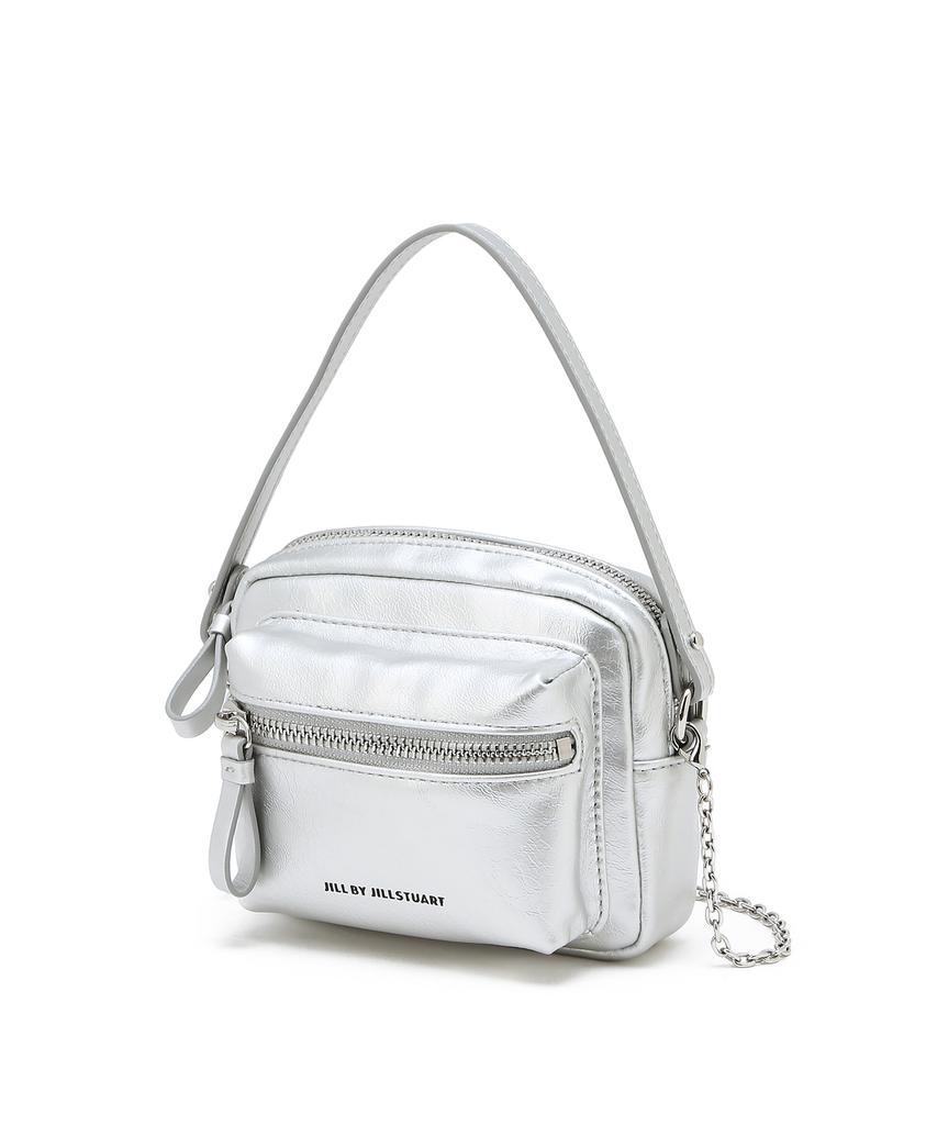 Jill By Jillstuart [Letti] Мини-сумка через плечо из эко-кожи на цепочке - 3 цвета