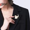 Zinc Alloy Brooch Women Flying Elephant Design Lapel Pin