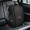cwvc7 Car Emblem Sneaker Storage Bag  Auto Organizer Interior Accessories for Mitsubishi Asx Lancer V73 Triton Colt Evolution Xpander