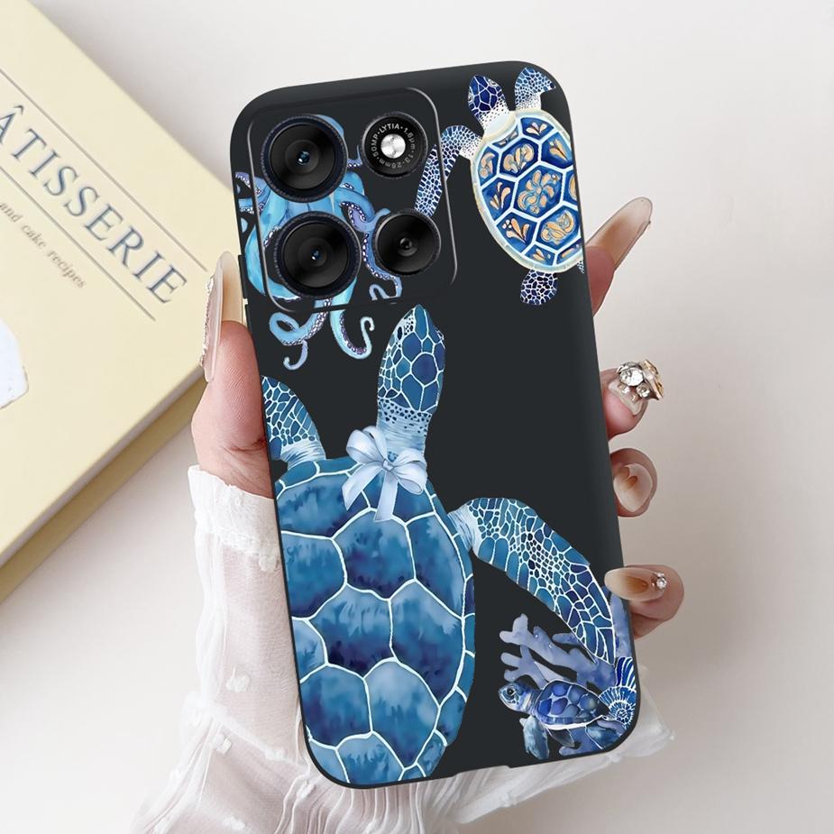 Чехол для Motorola Moto G56 Чехол MotoG86 Роскошный Модный Конфетный Расписной Силиконовый Чехол для Motorola Moto G86 G 56 MotoG56 Мягкие Чехлы
