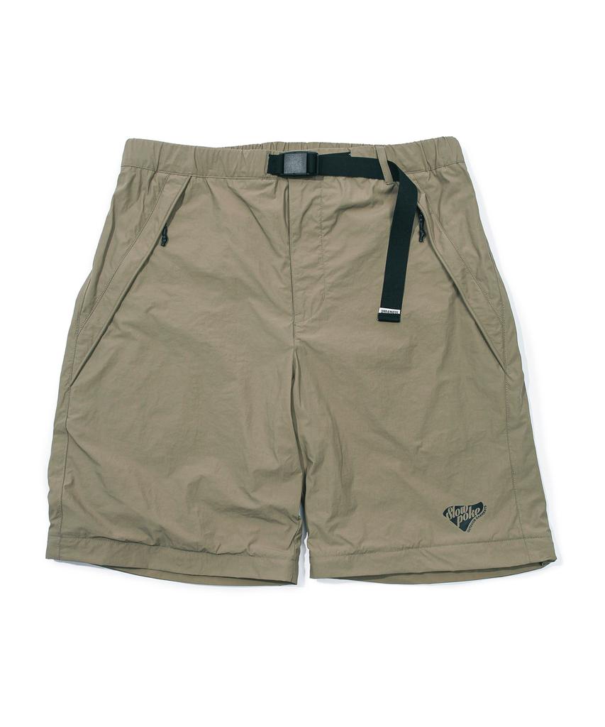 SLOWPOKE Two-Way Nylon Track Pants Khaki