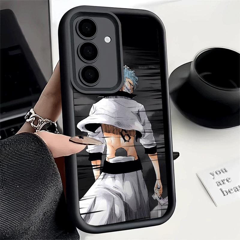 Чехол для телефона Samsung Galaxy A17 A16 A15 A14 A13 Bleach Гриммджоу 6 A56 A36 A26 A55 A35 A25 A54 A34 A24 A53 A33 A23 A07 A06