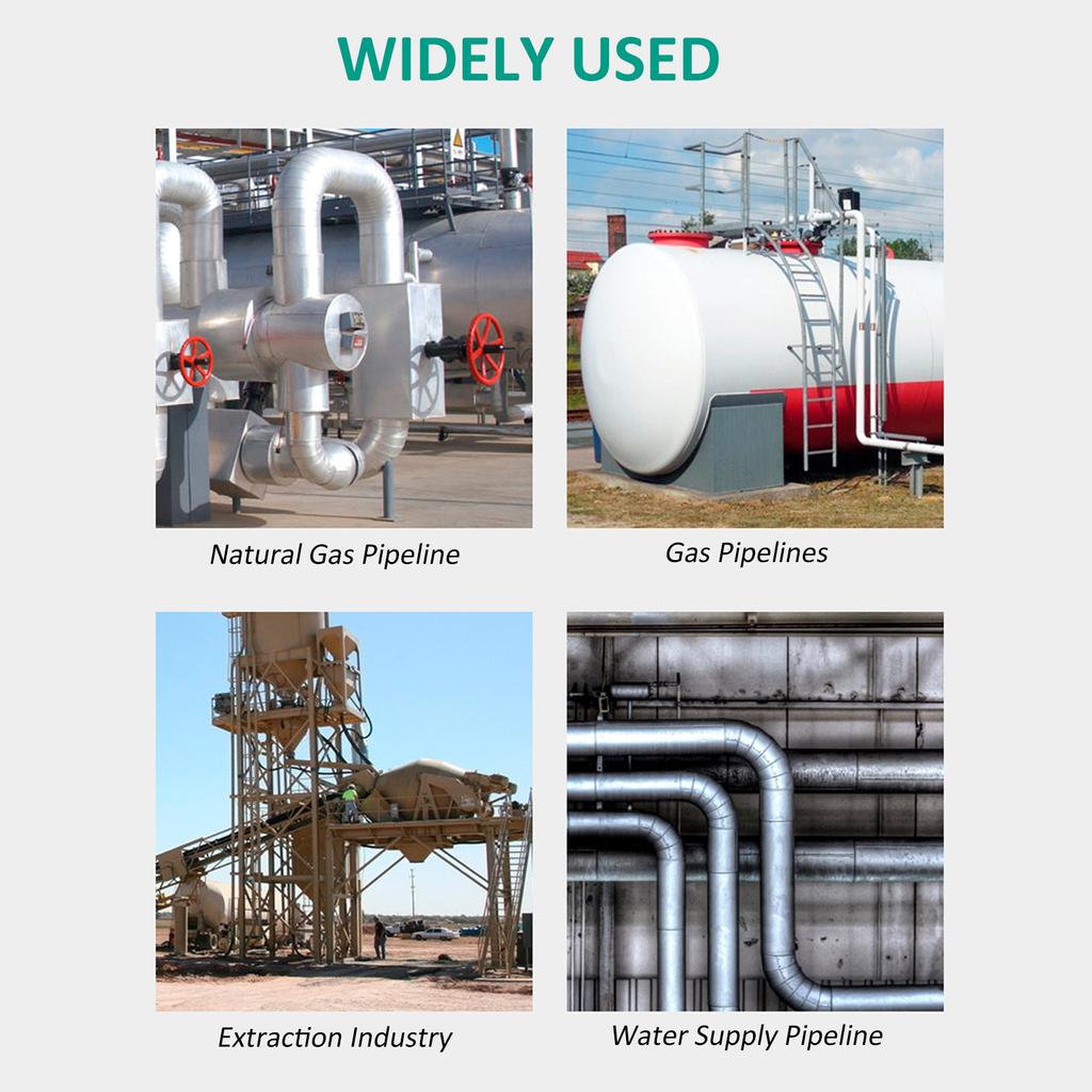 Lepmerk 2- 1/2'' Pressure Gauge Water Pressure Test Gauge 3/4'' Female Hose Thread 0-200 PSI with Red Pointer High Precision