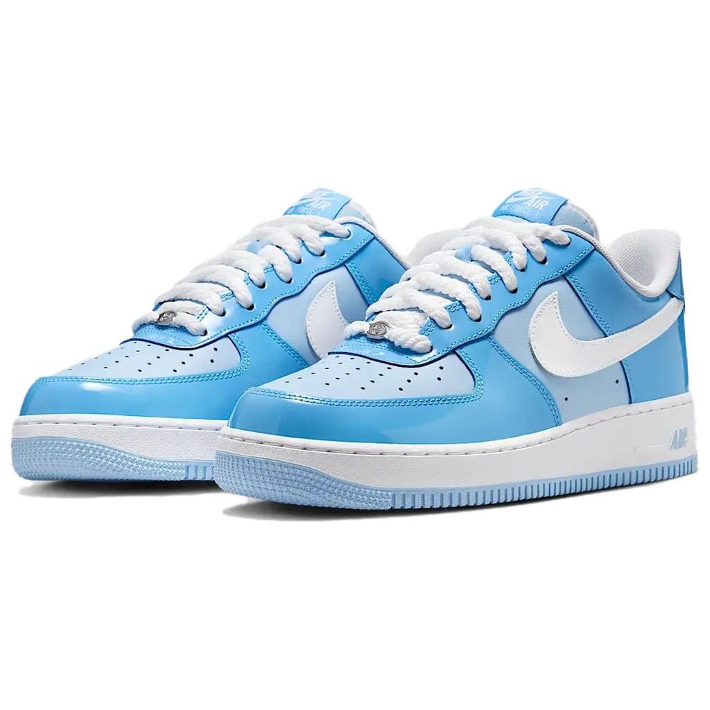 Nike Air Force 1 Low '07 LV8 Phychic Blue White Patent HV9405-400