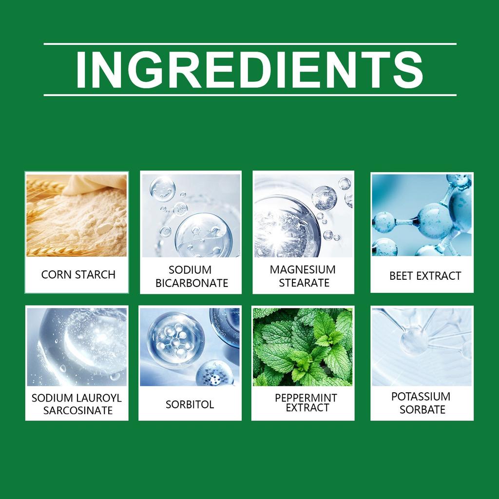 Pet Cleaning Powder Large Capacity 3.53 Oz Dog Cleaning Powder, Fresh Breath , Dog Care Improves Oral And Gastrointestinal Health