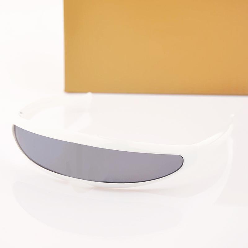 Защита линз лазерного робота Крутые солнцезащитные очки Индивидуальность Стильные Новые Аксессуары