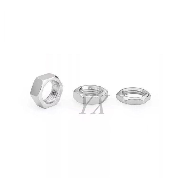 Lighting Fixture M8*1 Fine Thread Hex Nut - National Standard