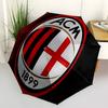 AC Milan, 1899 Автоматическое Открытие и Закрытие, 8-реберная Конструкция Портативный Зонт, Подходит для Мужчин и Женщин Все Сезоны Идеальный Подарок для