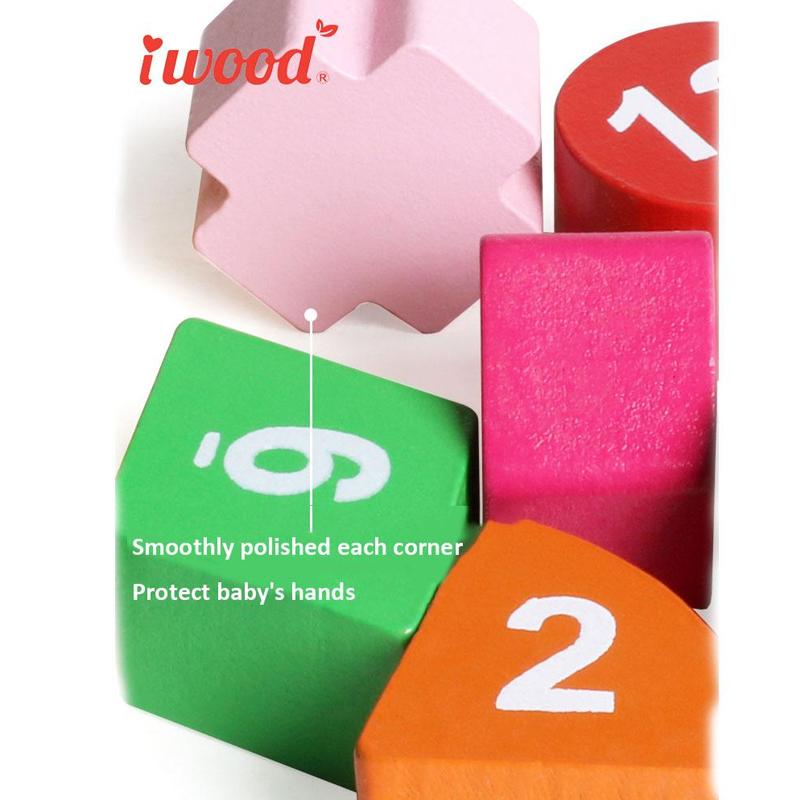 Конструктор Часы Игрушка для Детей / Цифровая Образовательная Игрушка для Раннего Обучения / Набор Бусин для Распознавания Времени